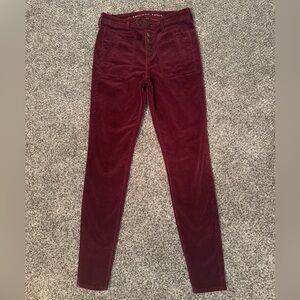 American Eagle Hi-Rise Jegging Corduroy